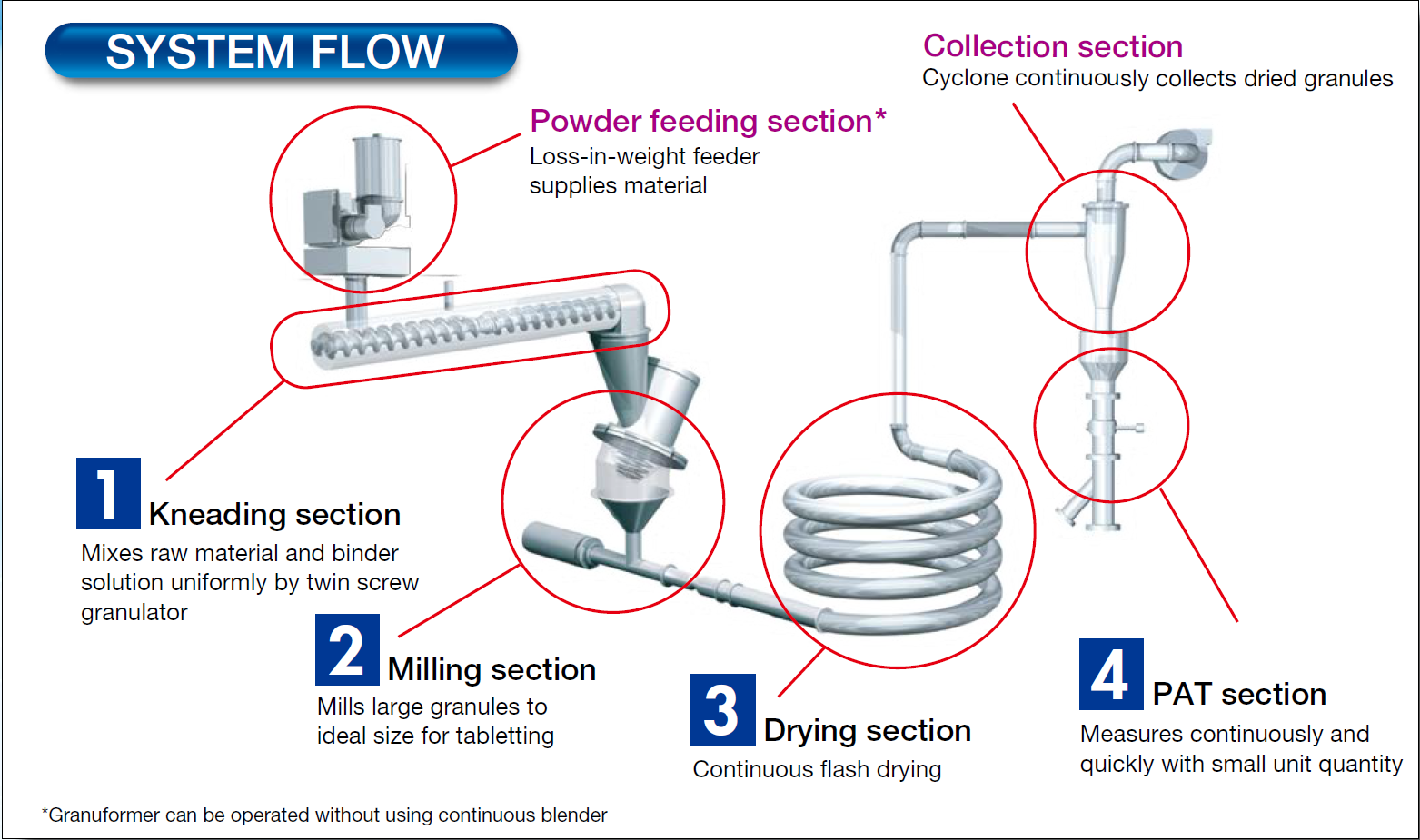 System flow diagram