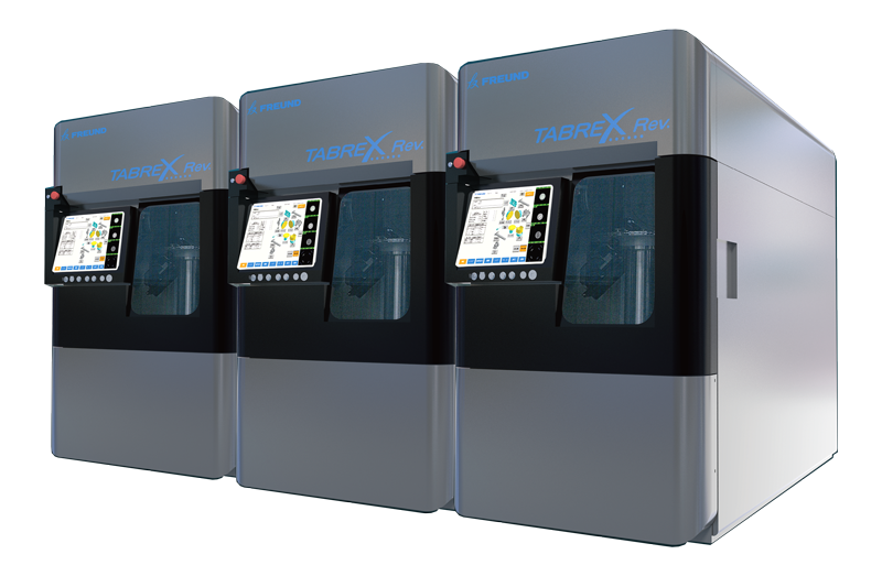 外観検査機能搭載型:錠剤印刷装置:TABREX Rev.