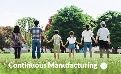 【Continuous Manufacturing】Automatization of Oral Pharmaceutical manufacturing / Continuous manufacturing by Freund Corporation